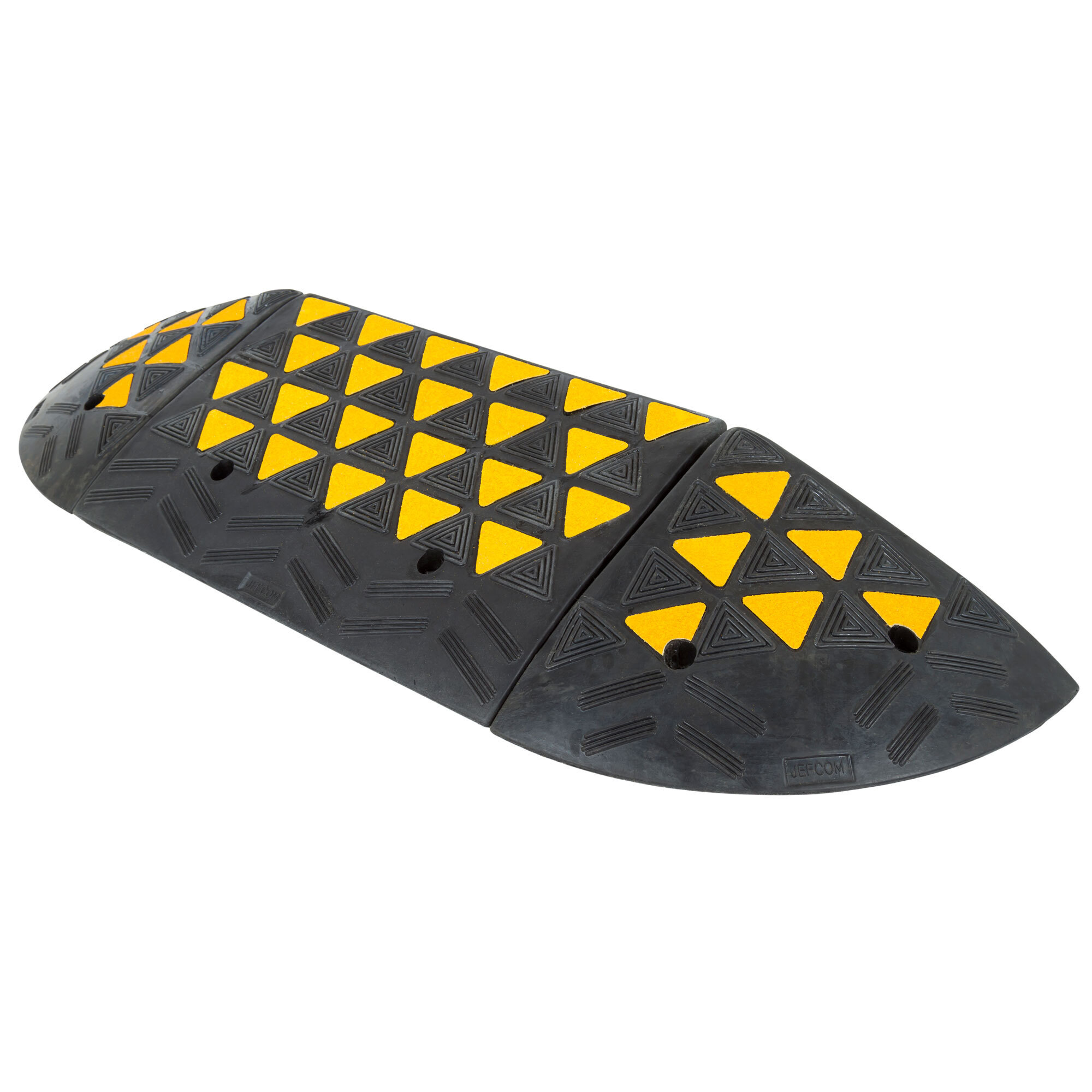 Guardian, Rubber Curb Ramp Kit - 14.5in. L x 51.5in. W, Max. Ramp Length 14 in, Surface Width 51.5 in, Total Capacity 60000 lb, Model# KR36R-DK